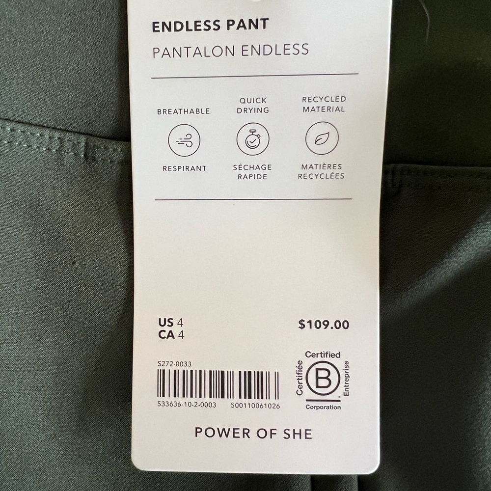 Athleta Endless High Rise Pant - Picture 7 of 7